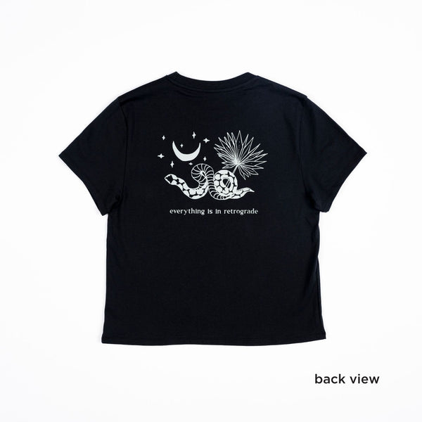 Witchy Woman Graphic Tee Flatlay Back View