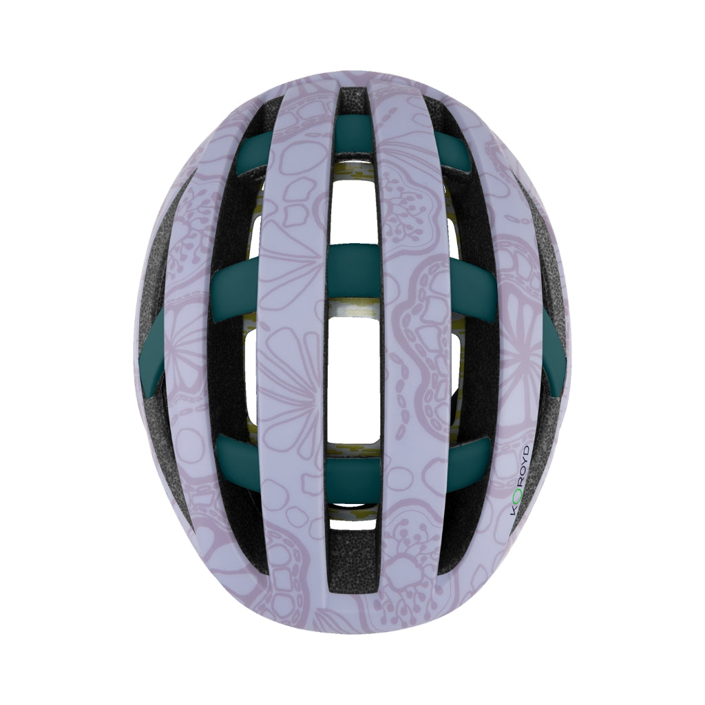 Smith x Wild Rye Network Helmet top view