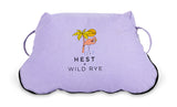 Wild Rye HEST Camping Pillow stuffed top view