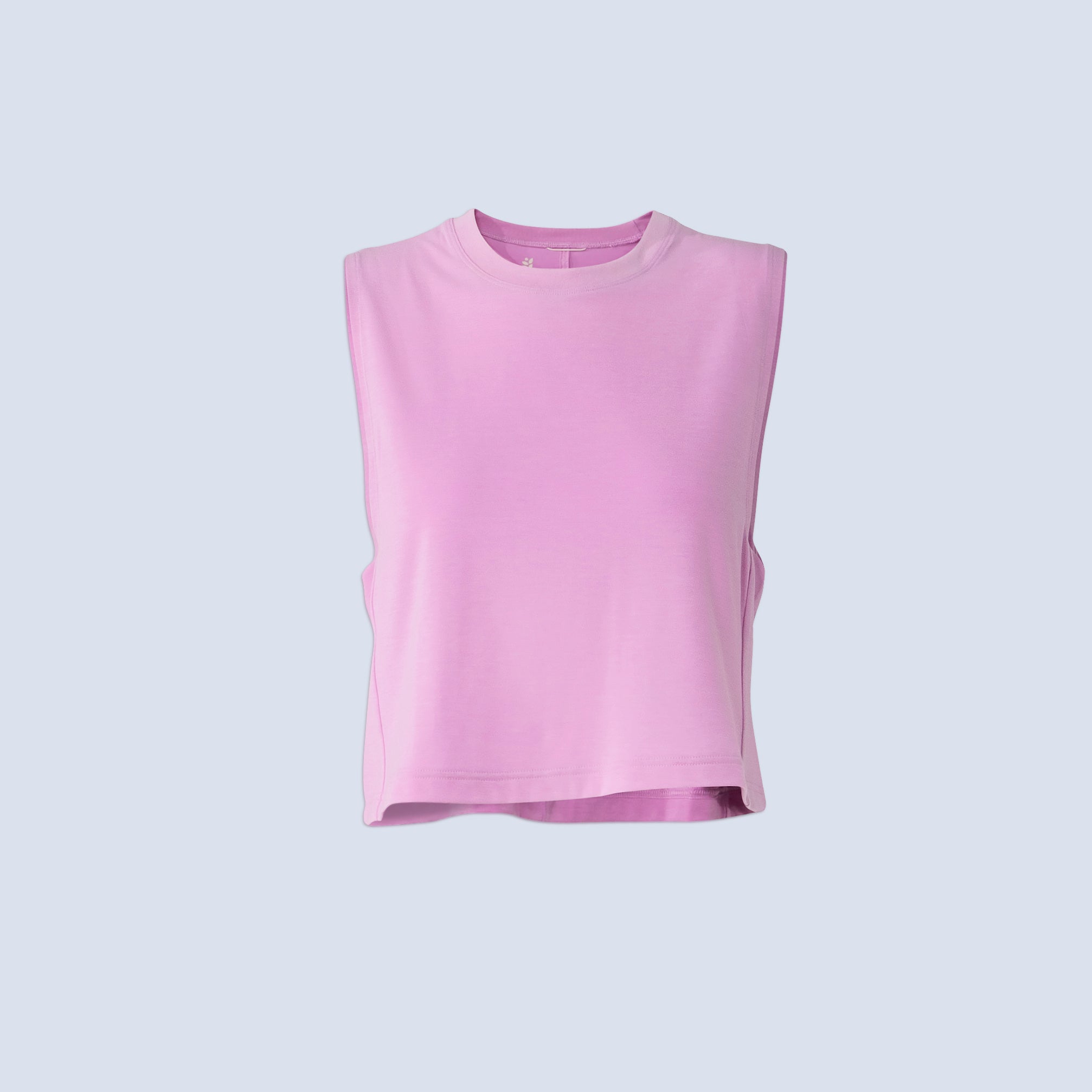 Débardeur Femme Body - Taille S - Rose - Mélange Polyester - Encolure Ronde