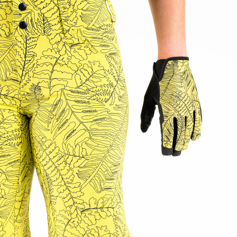 Juliana Wild Rye Galena Gel Bike Gloves on model