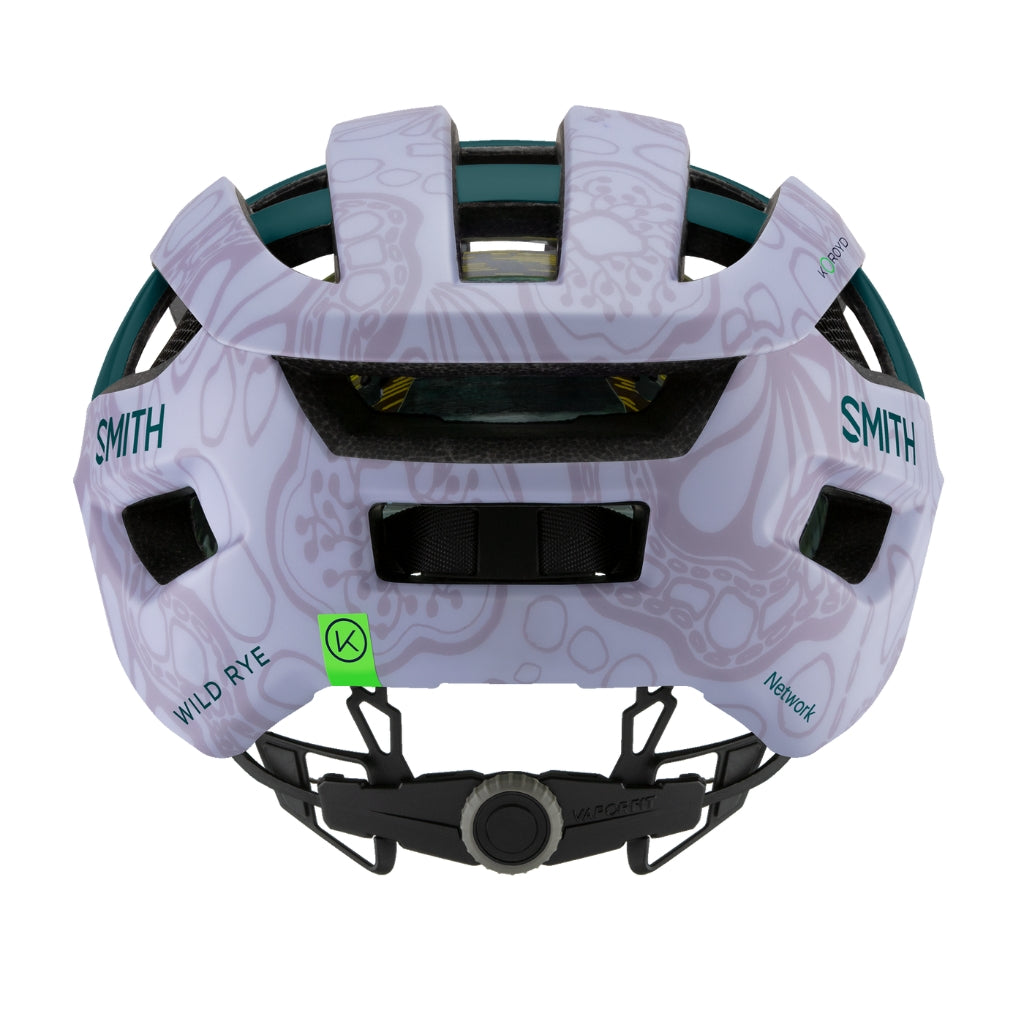 Smith x Wild Rye Network Helmet back view