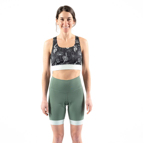 Cycling Knickers Wild Fire – Moxie Cycling: Bike Jerseys, Bike Shorts & Bike  Pants Made for Women