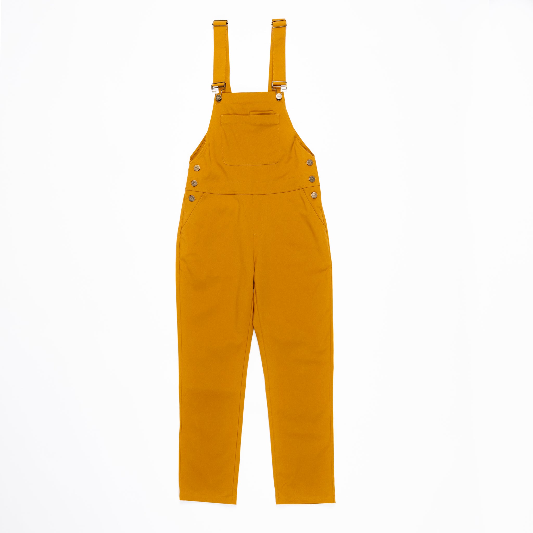 [Ochre] Elorie Technical Overalls Ochre Flatlay