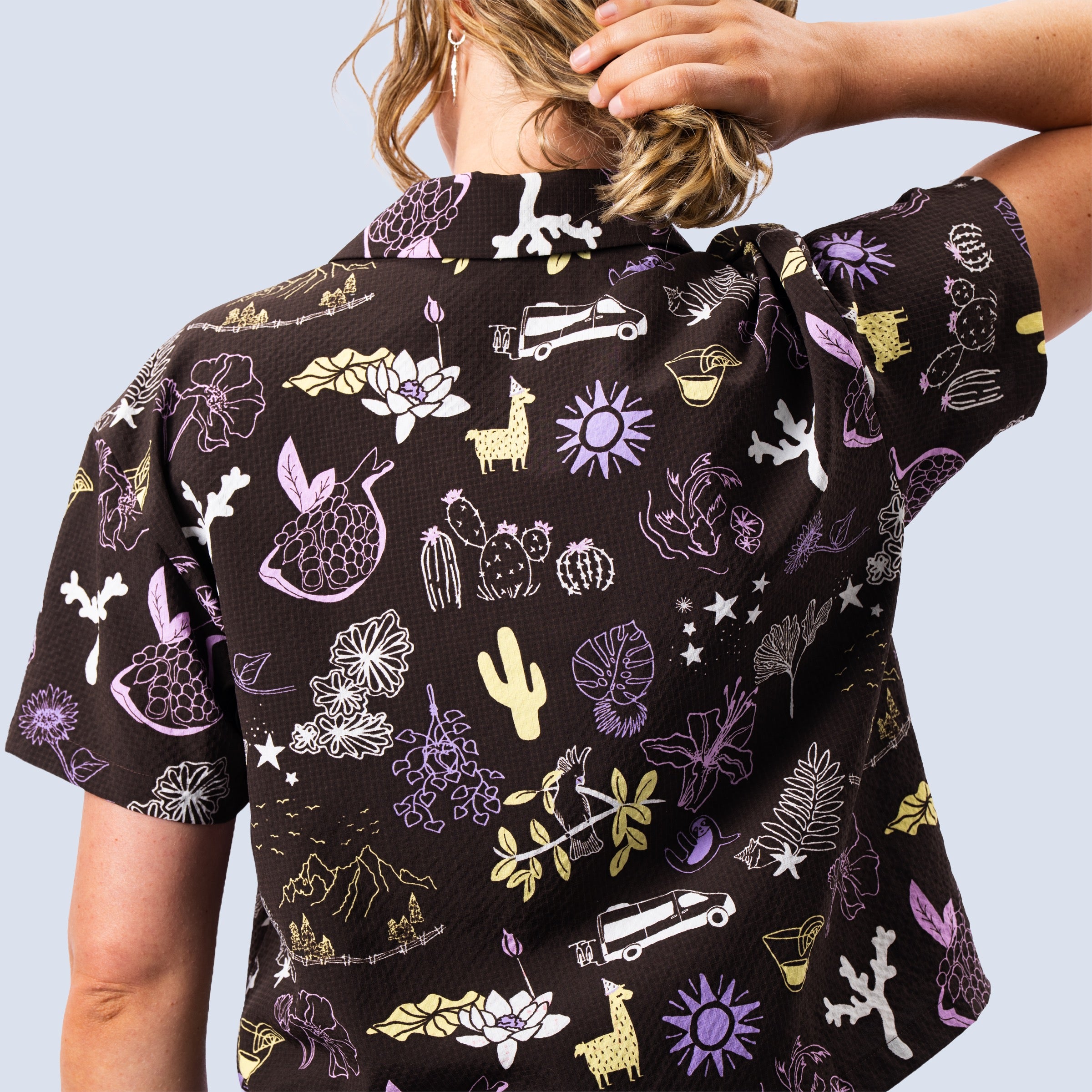 [TEN] Back view of limited edition party shirt