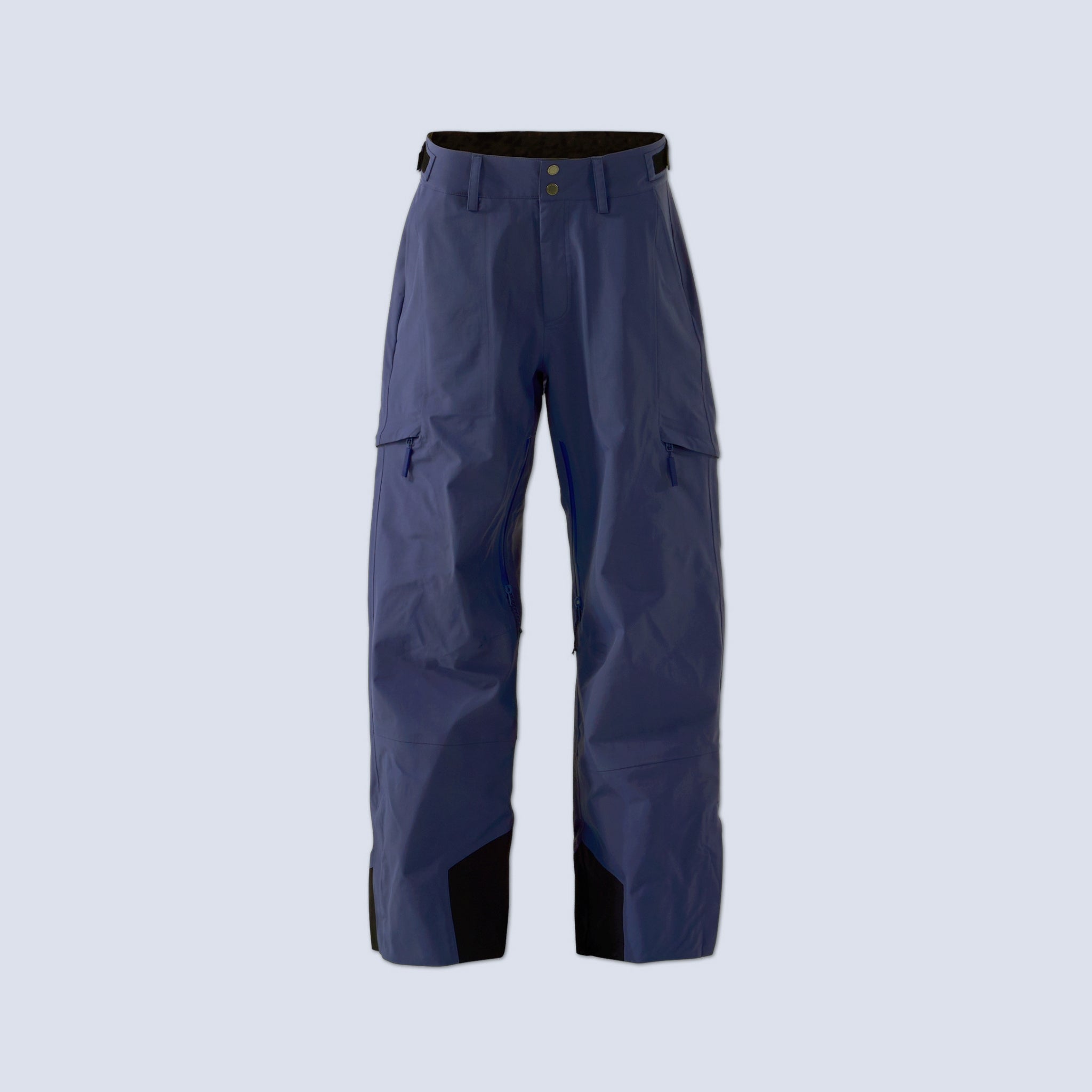 [Storm] Butterfield 3L pant in storm blue, flatlay