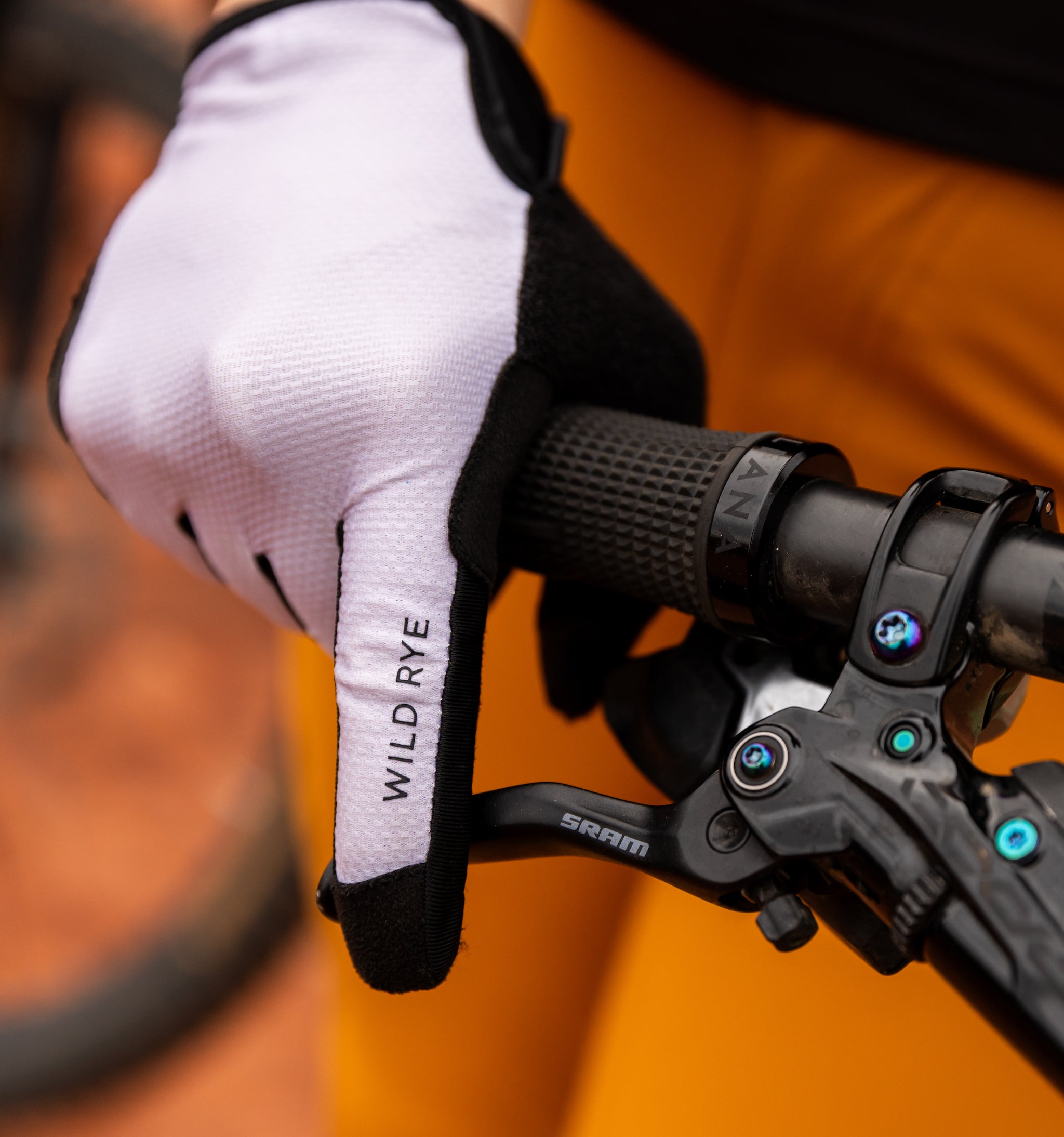 [Purple Haze] Galena Gel Bike Glove Gripping Brake