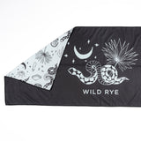 [Witchy Woman] Wild Rye Camp Towel Witchy Woman Flatlay