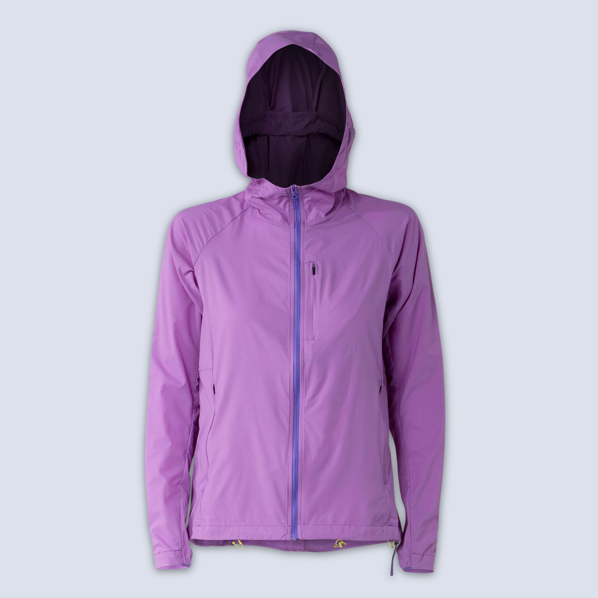 [Amethyst] Rustler windbreaker in amethyst, flatlay