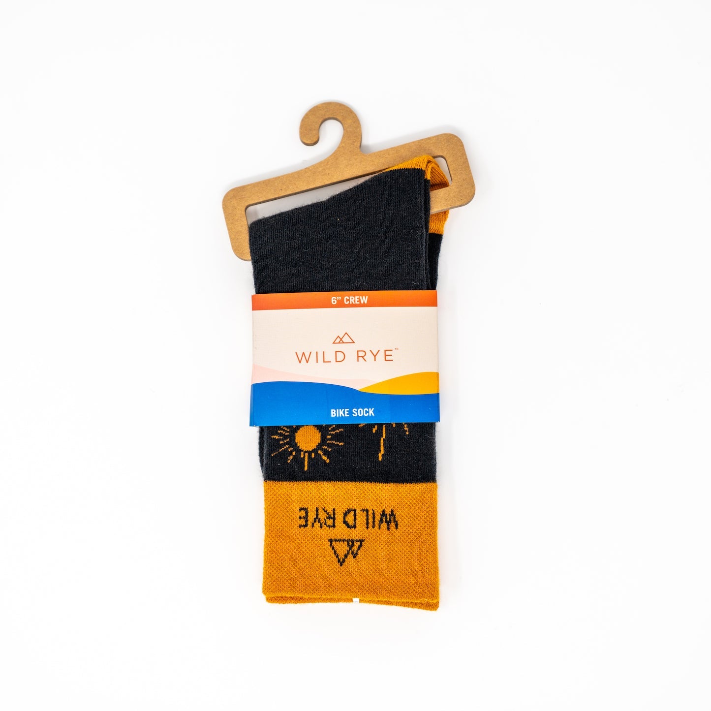 [Desert Dream-Ochre] Wild Rye Bike Sock Desert-Dream Ochre In package