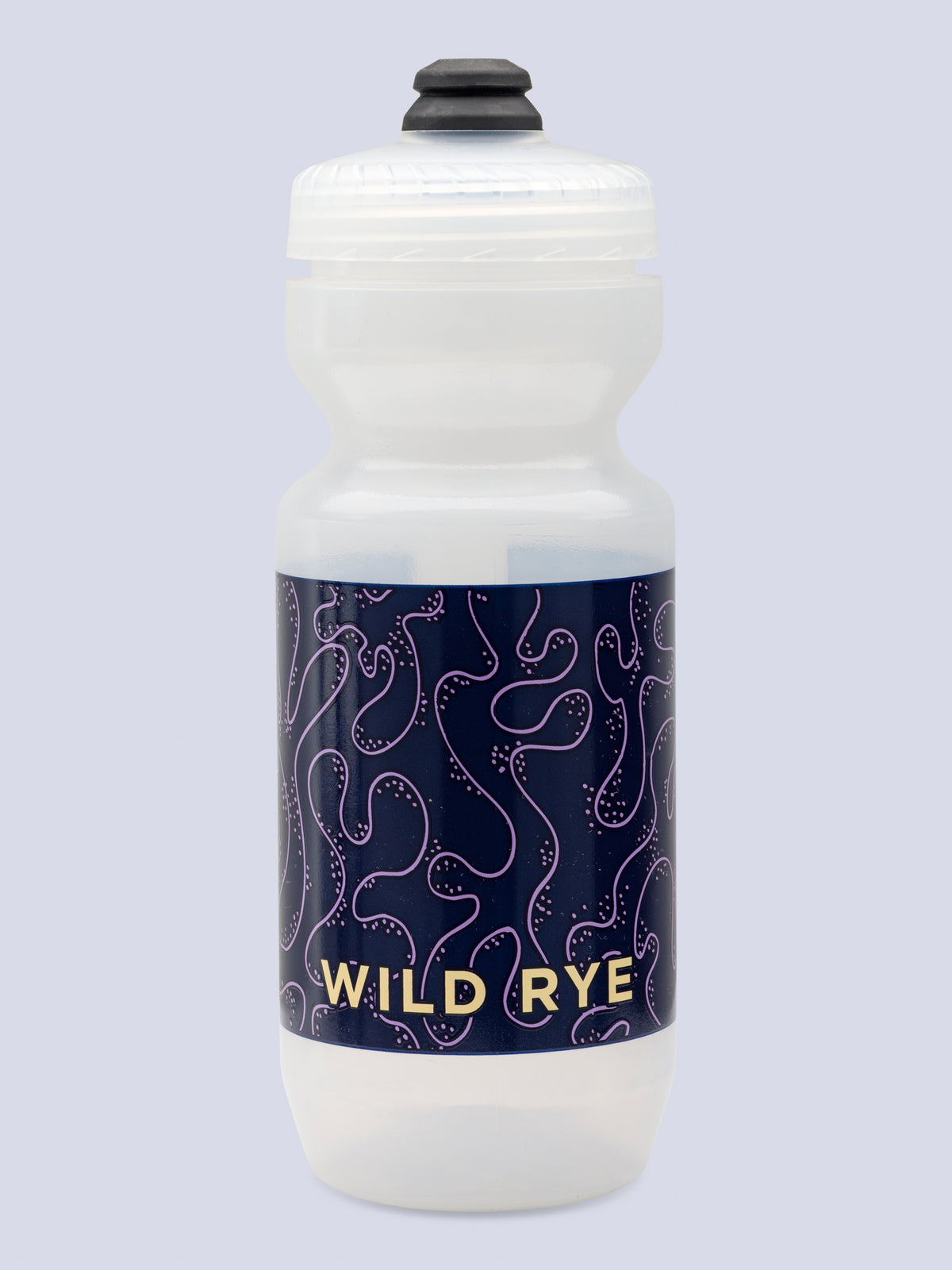 22 oz. bike water bottle with abyss reef print