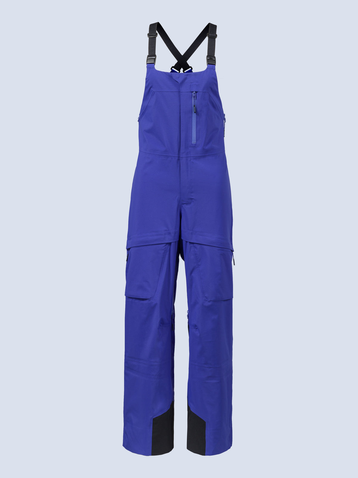 [Lapis] Heyburn 3L Bib in lapis blue, flatlay