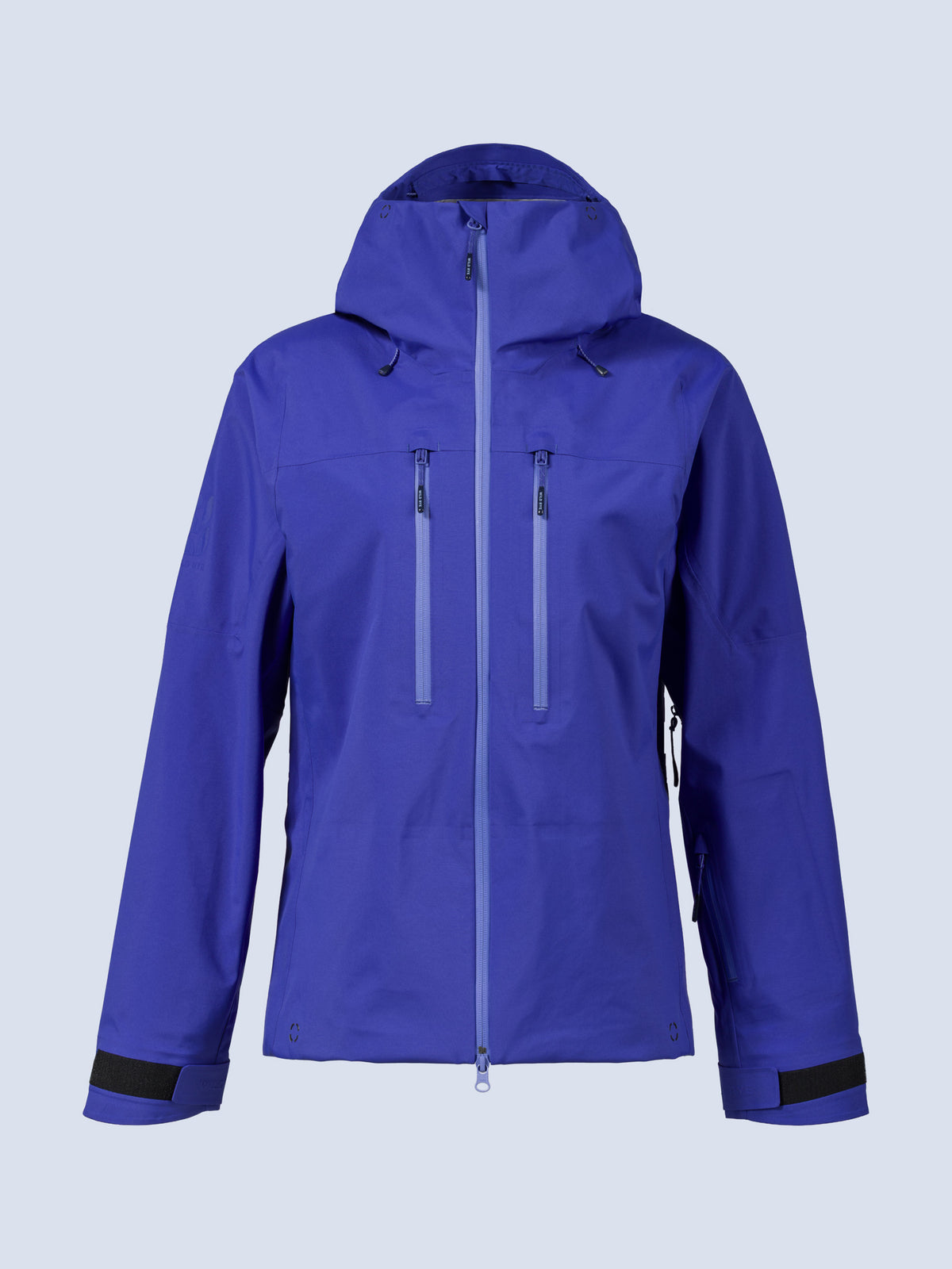 [Lapis] Heyburn 3L Jacket in lapis blue, flatlay