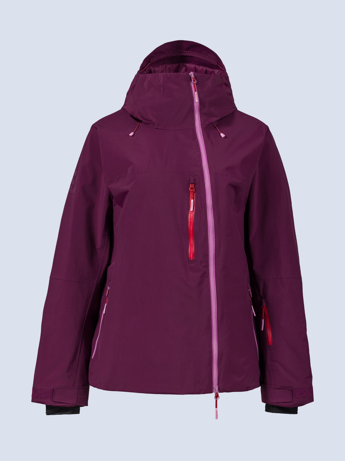[Mulberry] Roundhouse 2L Insulated Jacket in mulberry, flatlay