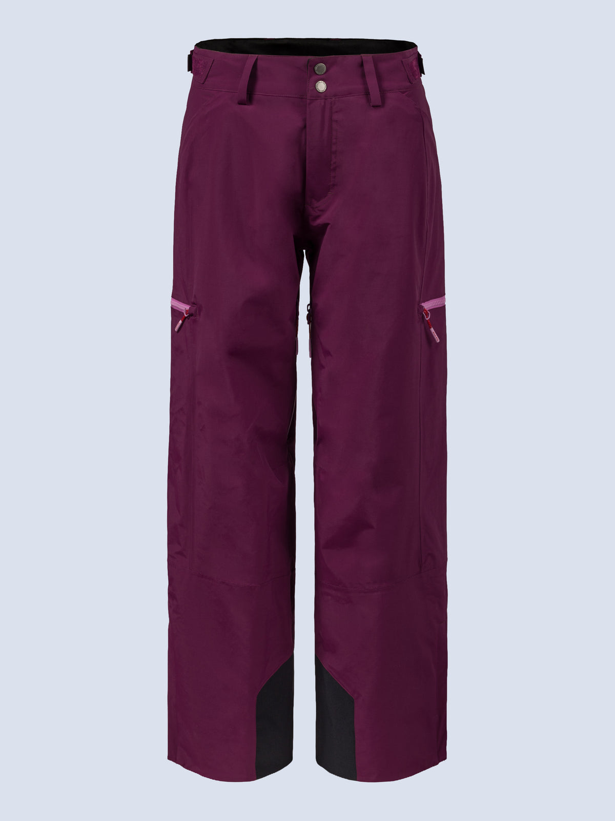[Mulberry] Roundhouse 2L Insulated Pant in mulberry purple, flatlay