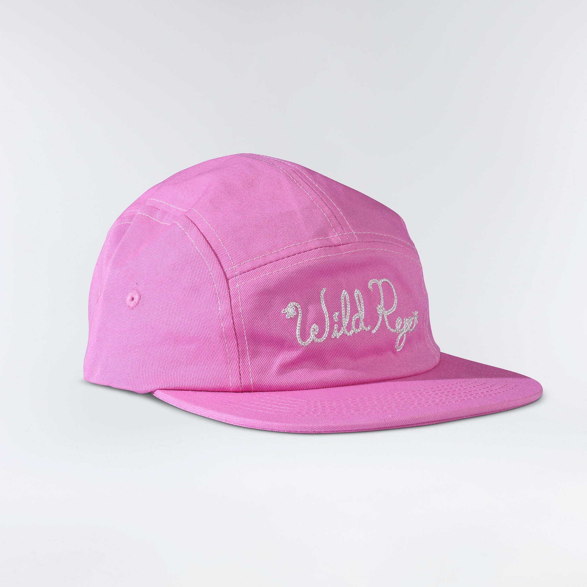 [Cotton Candy] Pink Hat With Wild Rye logo