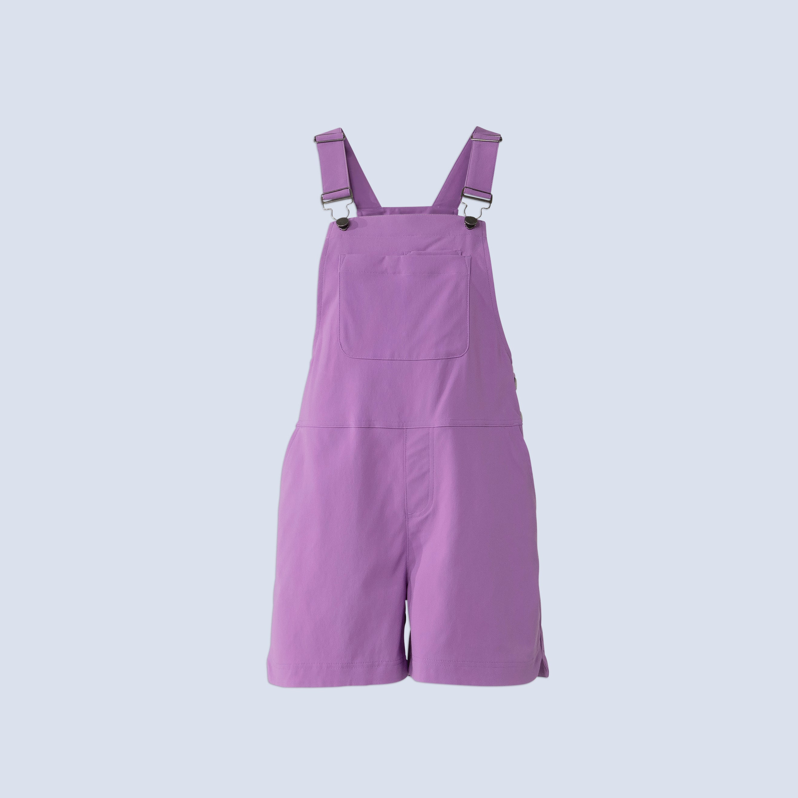 [Amethyst] Eeva short overalls amethyst, flatlay