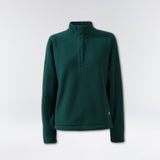 [Pine] Pine green fleece pullover