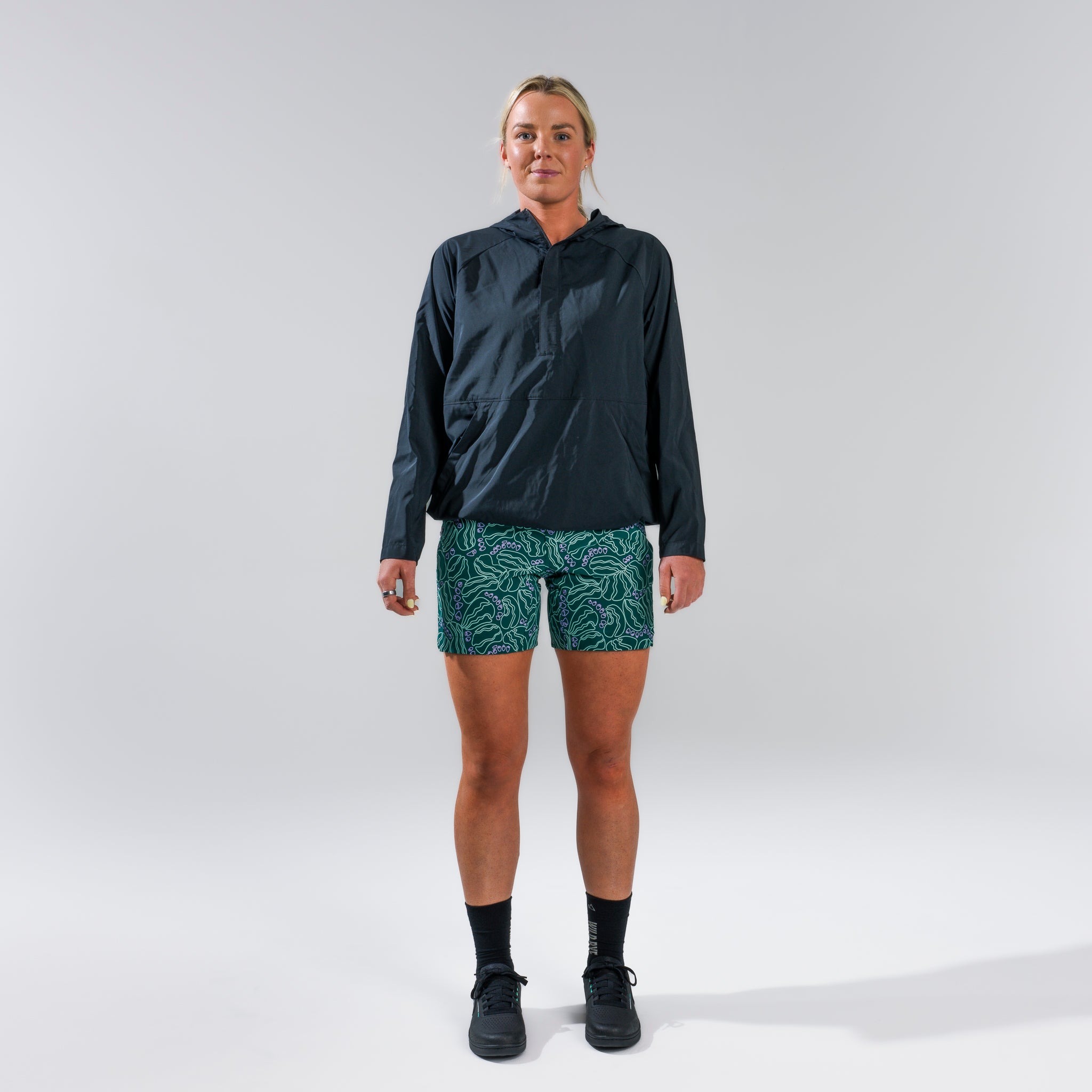 [Galacti Cacti] Women's Freda Short Galacti Cacti Front Full Body