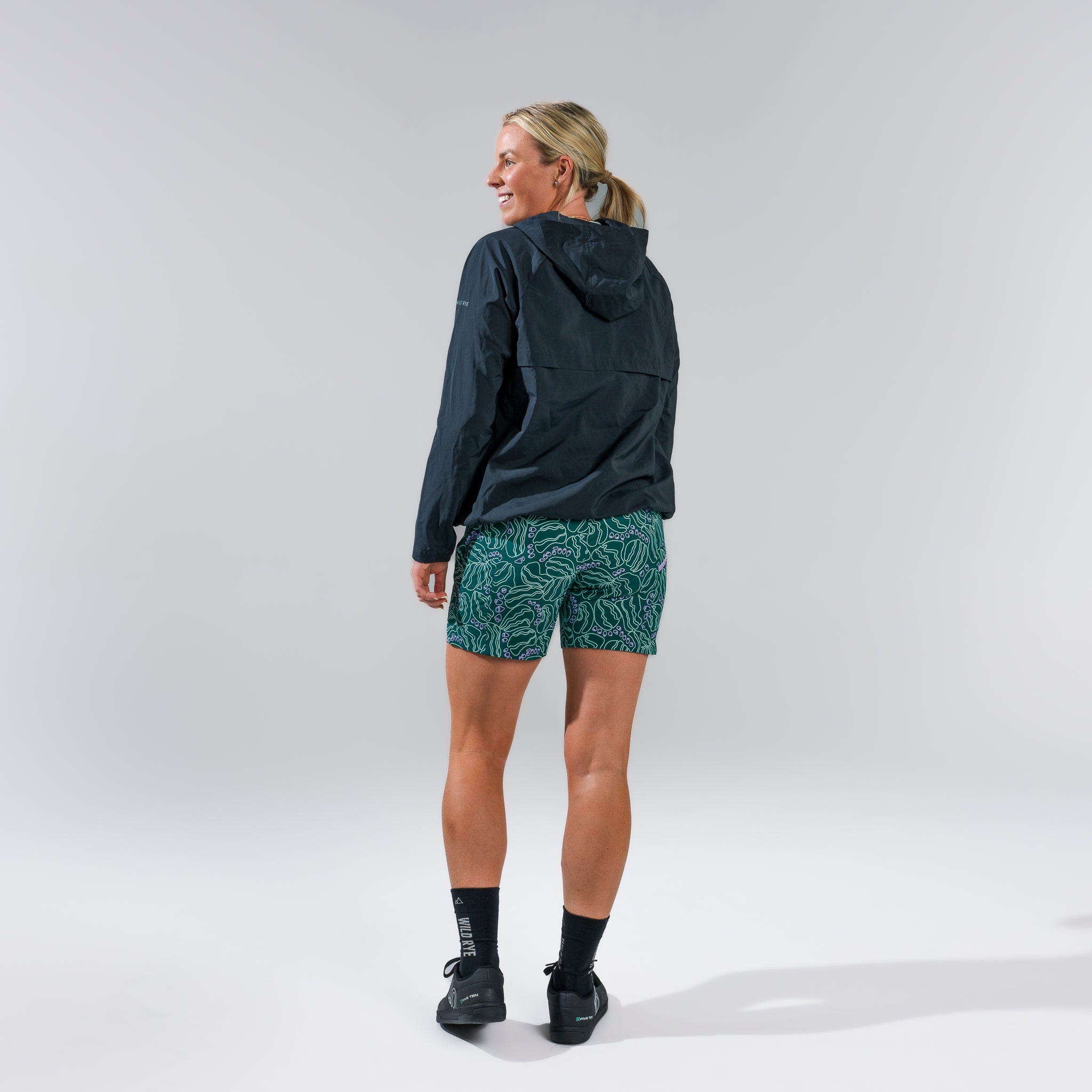 [Galacti Cacti] Women's Freda Short Galacti Cacti Back Full Body