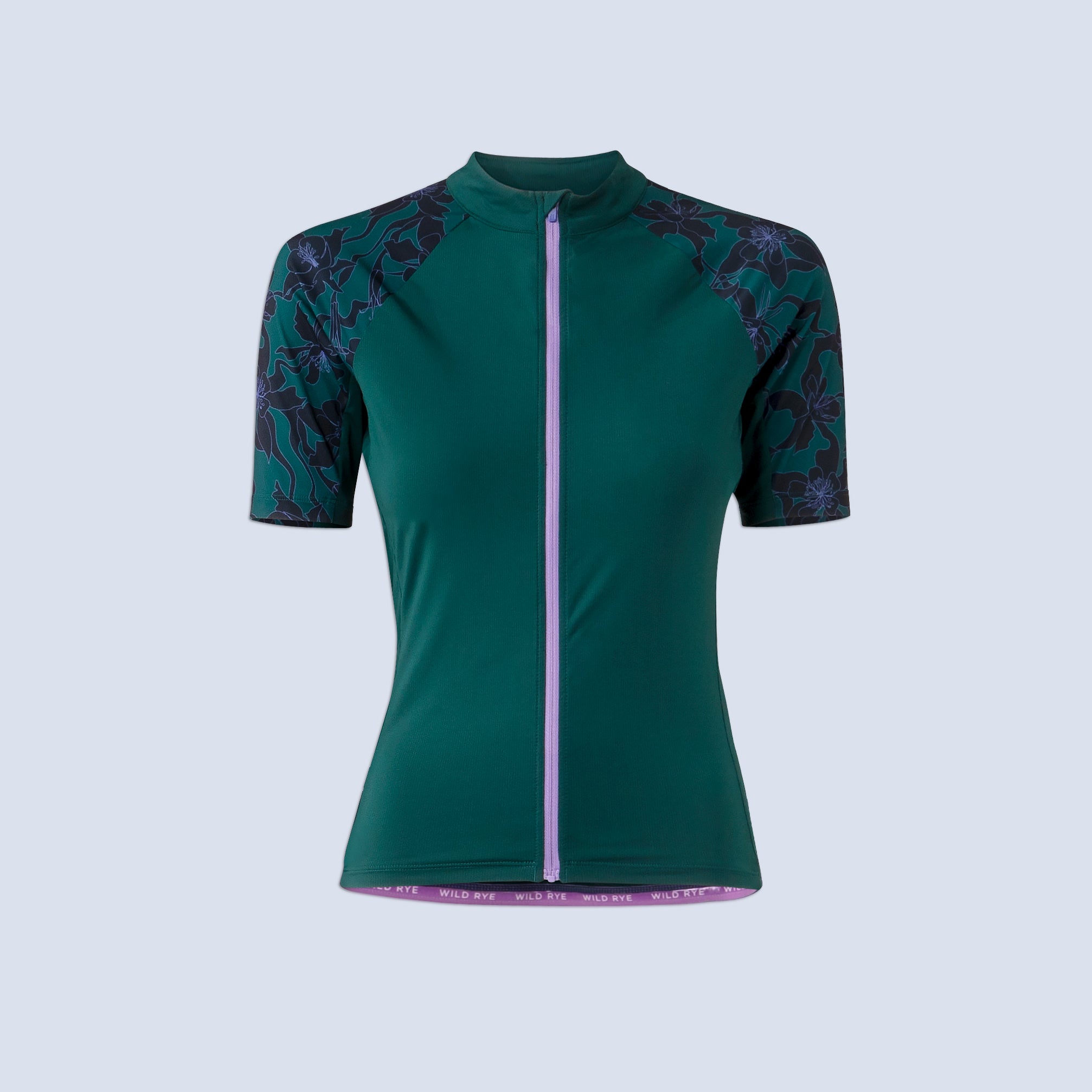 [Spruce Aquila Bloom] Gem Jersey spruce floral flatlay