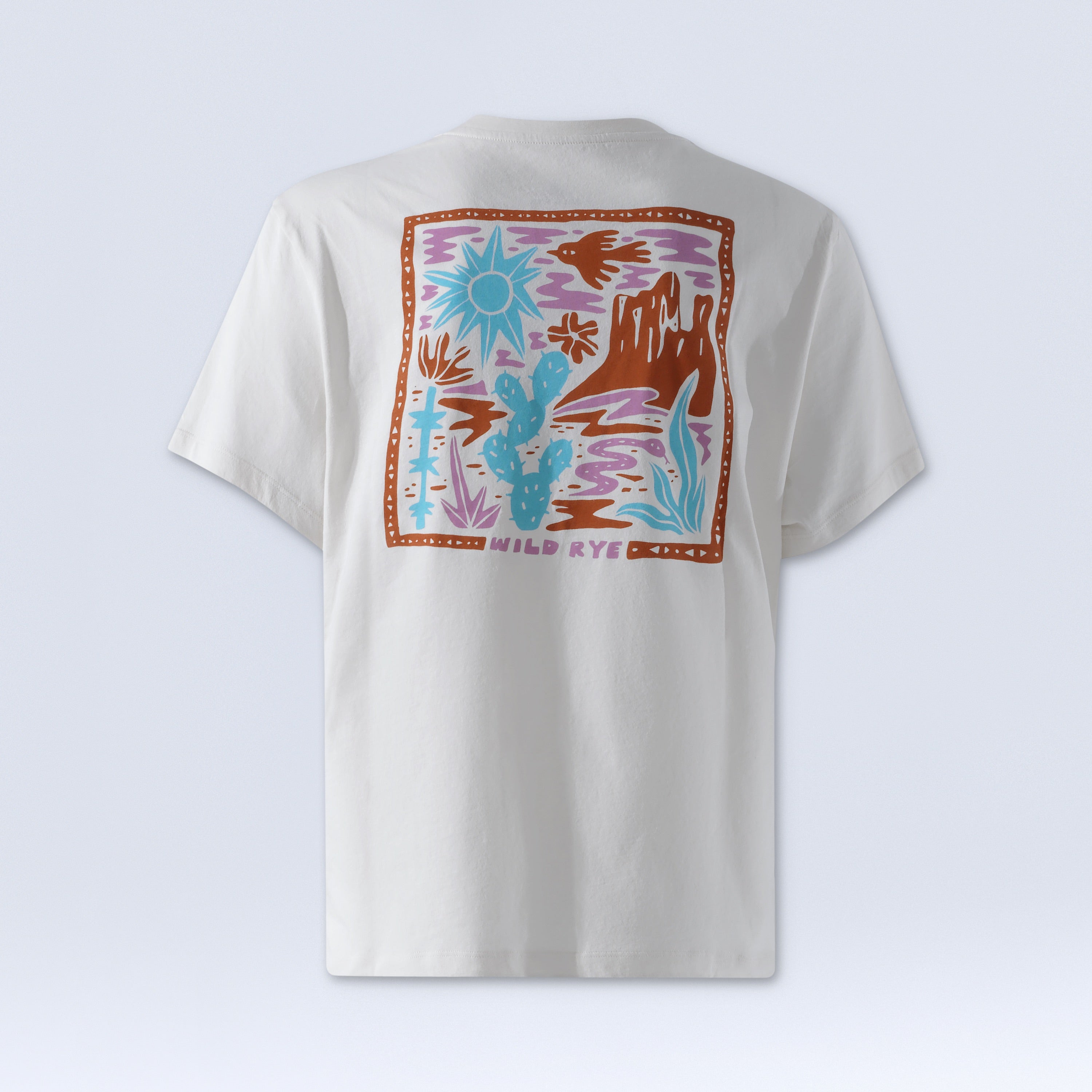 [Sedona Vista] Sedona Vista graphic tee back layflat