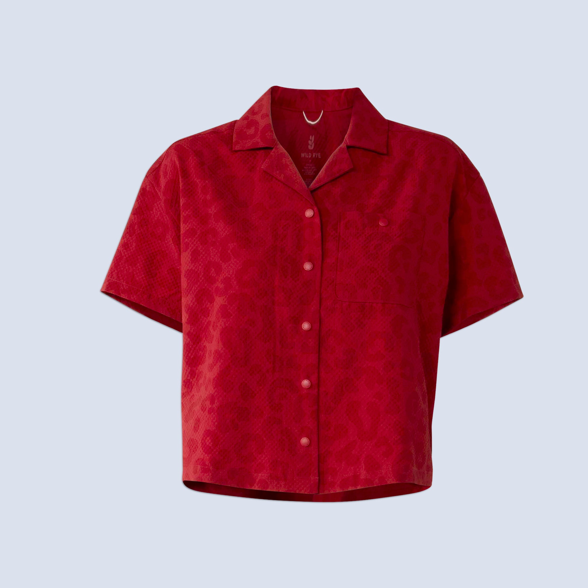 [Garnet Meow] Lil Party shirt Garnet Meow flatlay