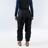 [Black] Black insulated pant back crop