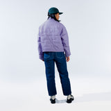 [lavender haze] Purple insulated pullover back full body