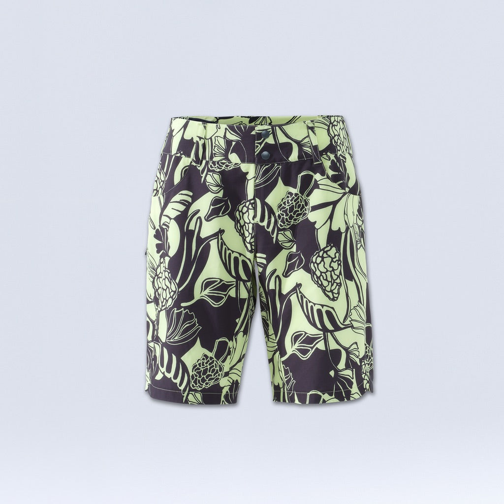 [Matcha Morchella] Matcha Morchella printed bike short layflat