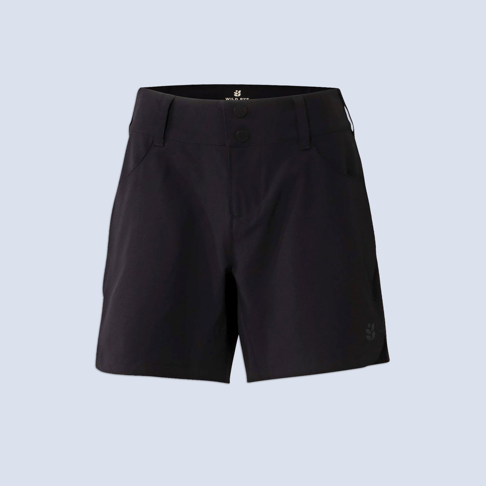 [Black] Rita Short in black, flatlay