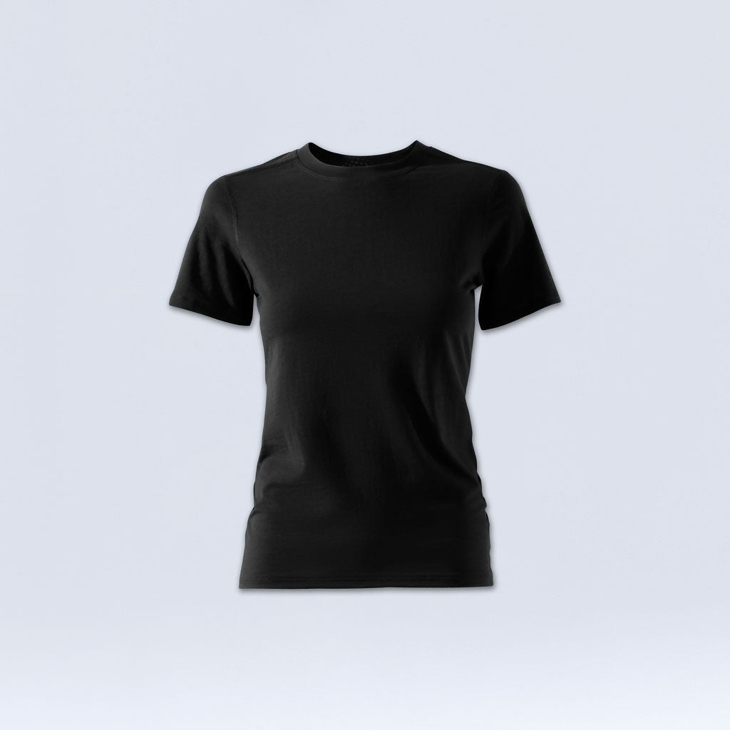 [Black] Salida Bike Jersey Black Flatlay