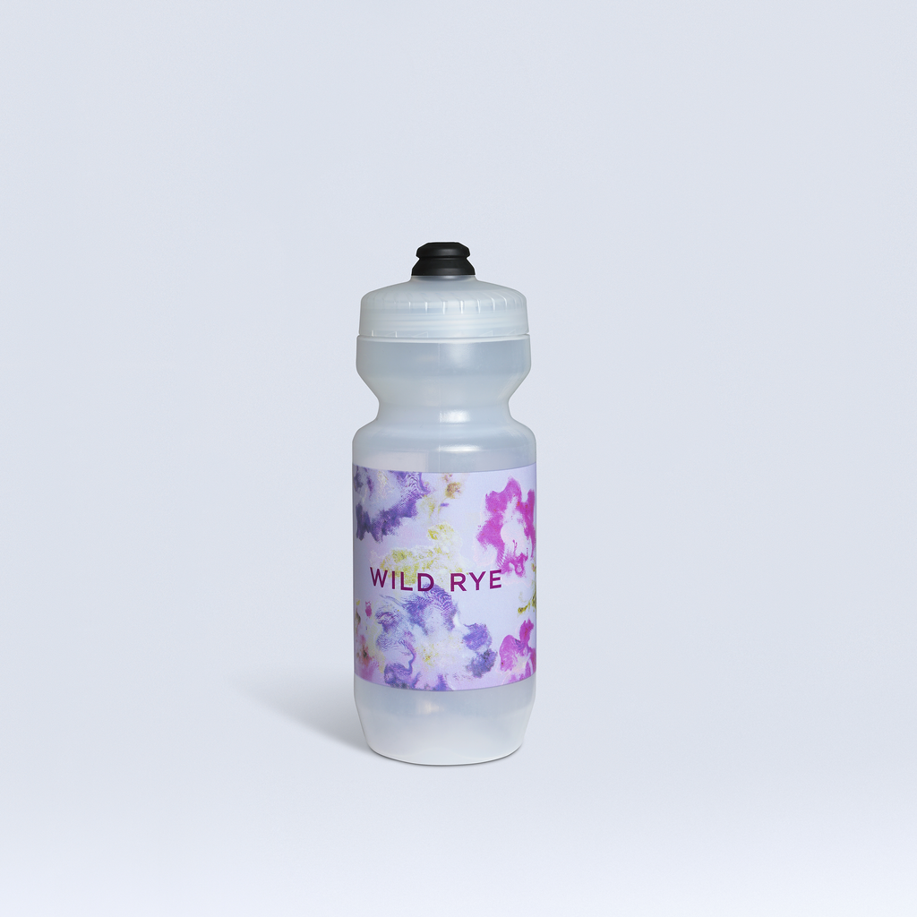 [Watercolor] Bike water bottle with watercolor print