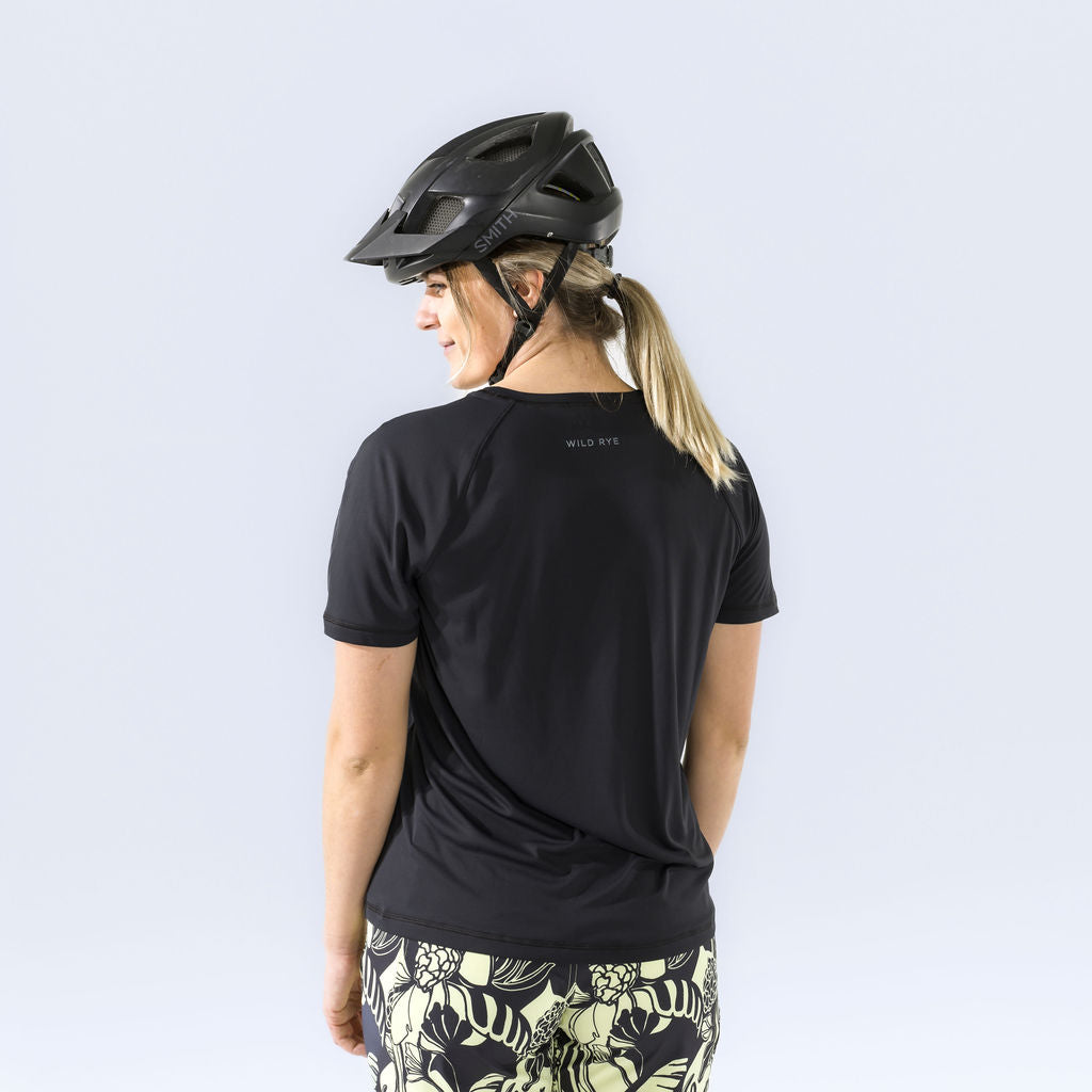 [Black] Sloane MTB tee black back crop