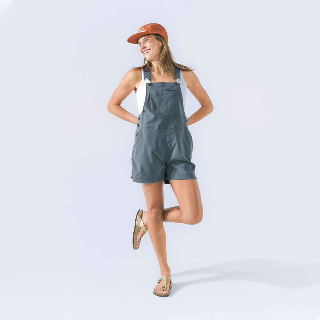 [Steel] Eeva Short Overalls steel front full body 2