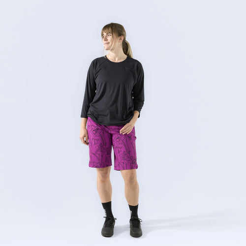 [Daffy] Freel Bike Short Daffy front full body