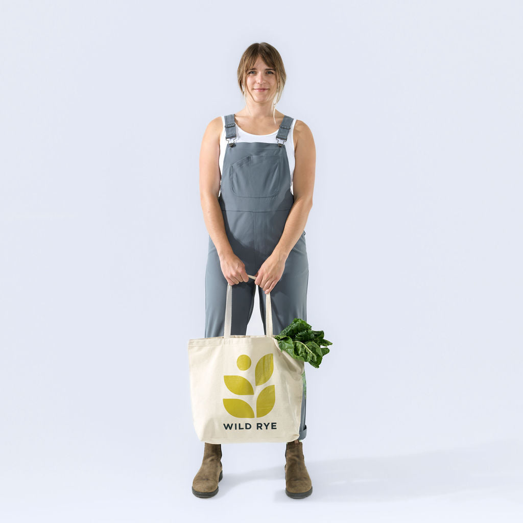 [Steel] Emmett Overalls Steel Front Full Body With Reusable Tote