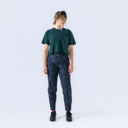 [Shaded Spruce] Wild Rye Mackay Crop Tee Shaded Spruce front full body