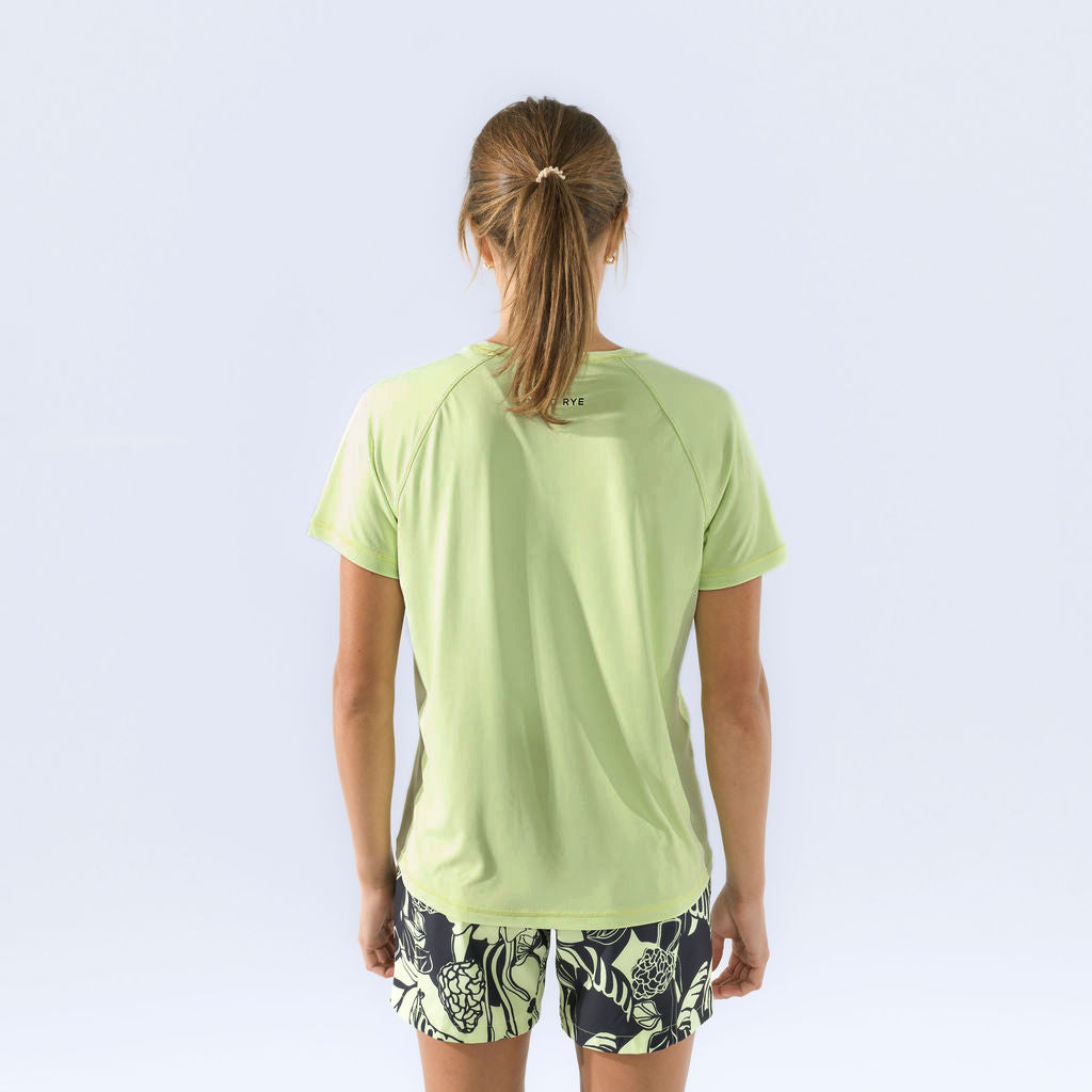 [Iced Matcha] Sloane MTB tee iced matcha back crop