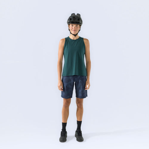 [Cloud Camo] Cloud Camo printed bike short front full body