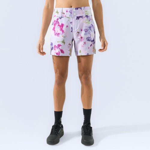 [Watercolor] Watercolor print Rita 6" bike short front crop 