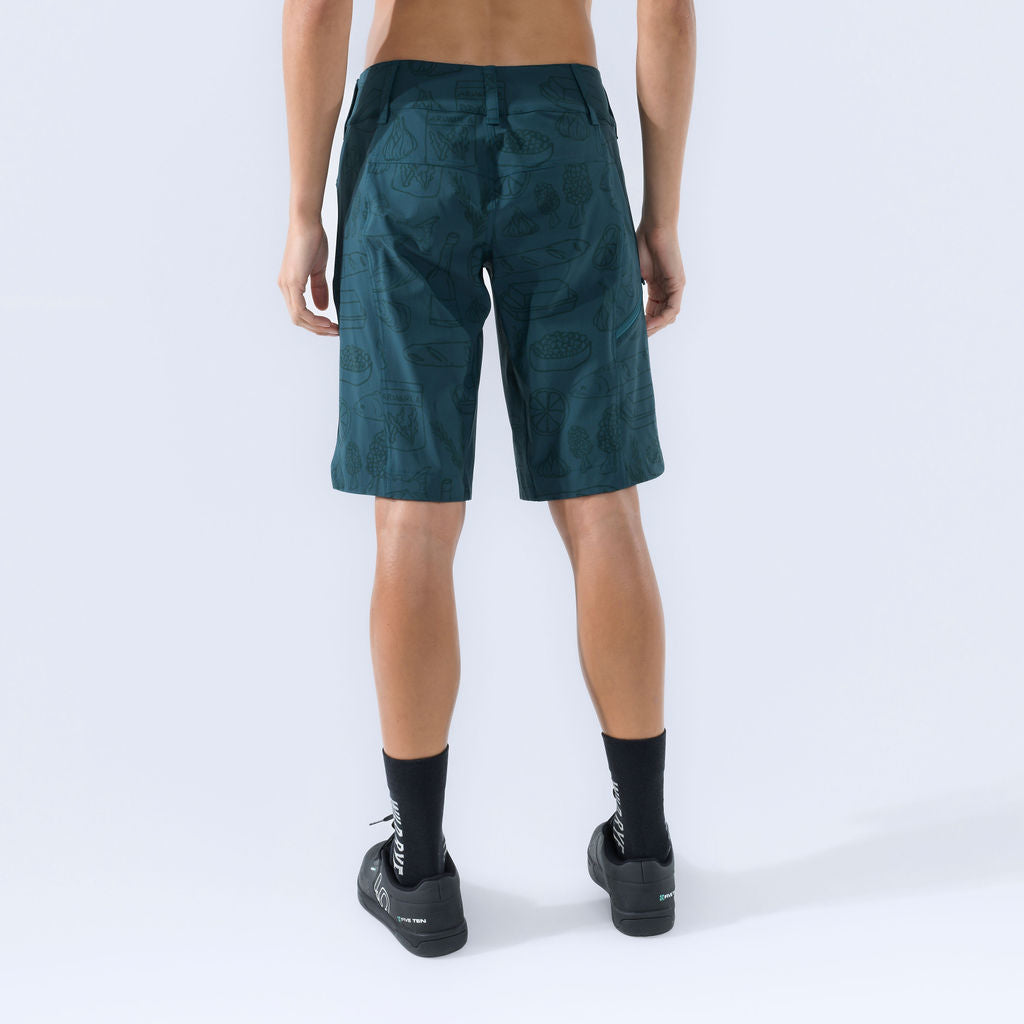 [Antipasto] Freel Bike Short Antipasto back crop