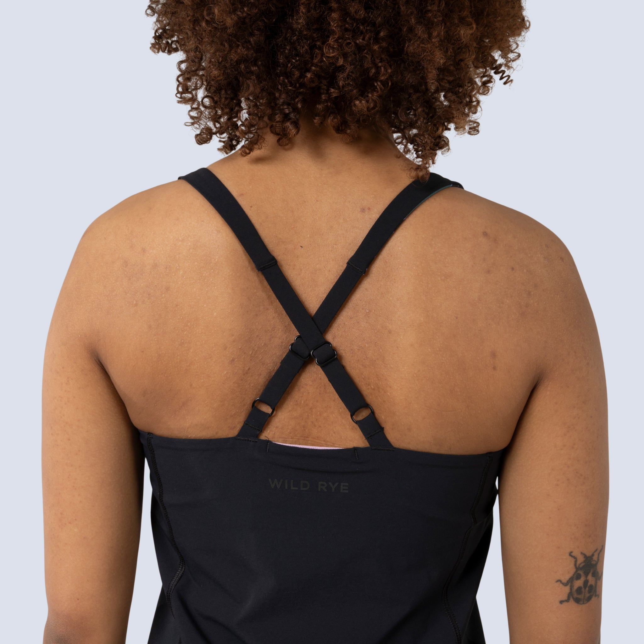 [Black] Parker Dress in Black, adjustable back straps