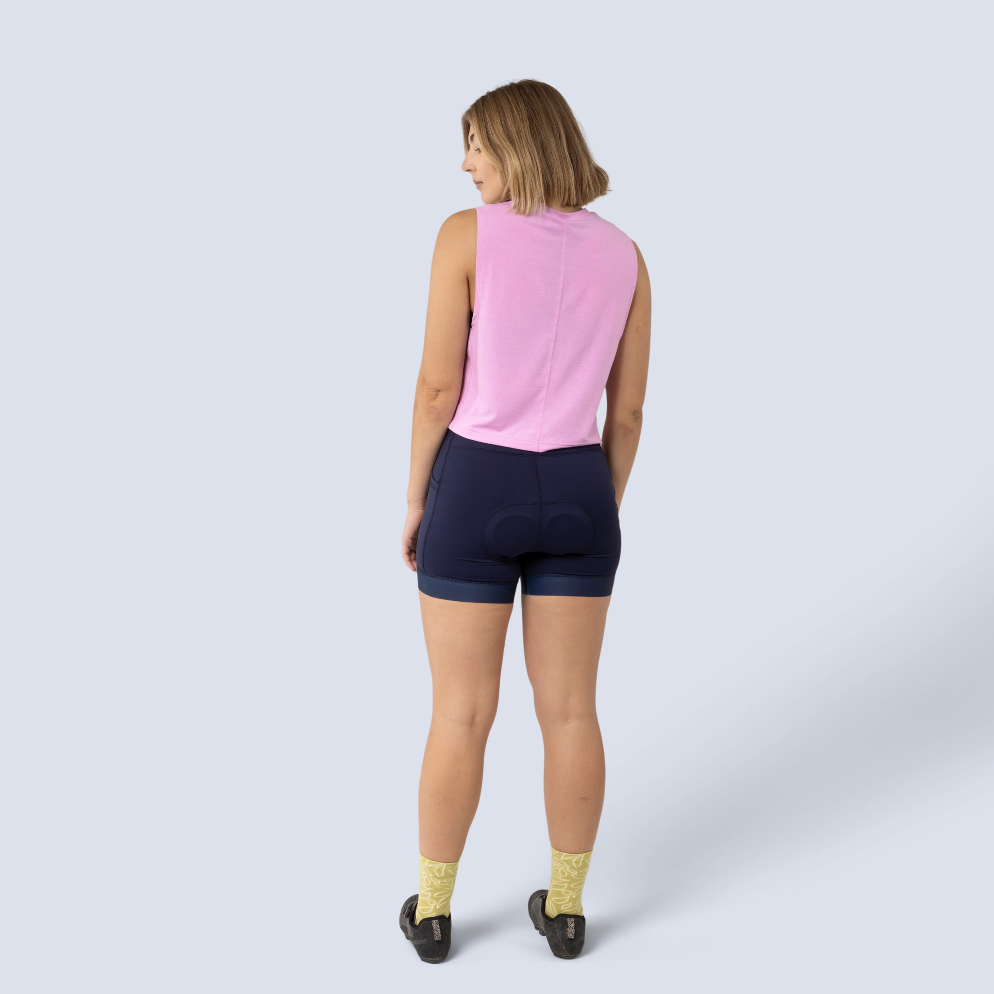 [Midnight] Eleanor Chammy in Midnight, on model back full body view