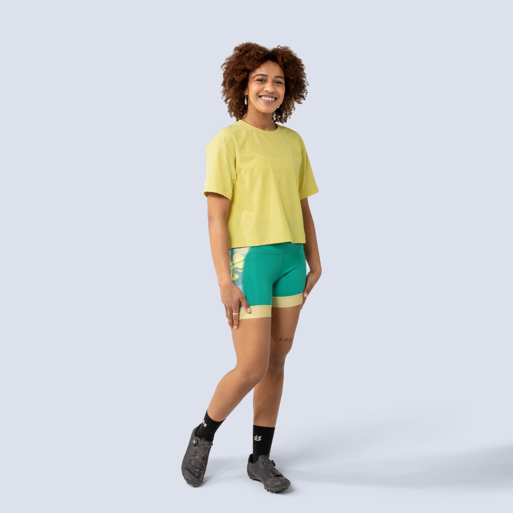 い*姫様 simonewild シモーネワイルド グリーン ショートパンツ レギ Eleanor Chammy | Women's Best-Selling Cycling Chammy – Wild Rye
