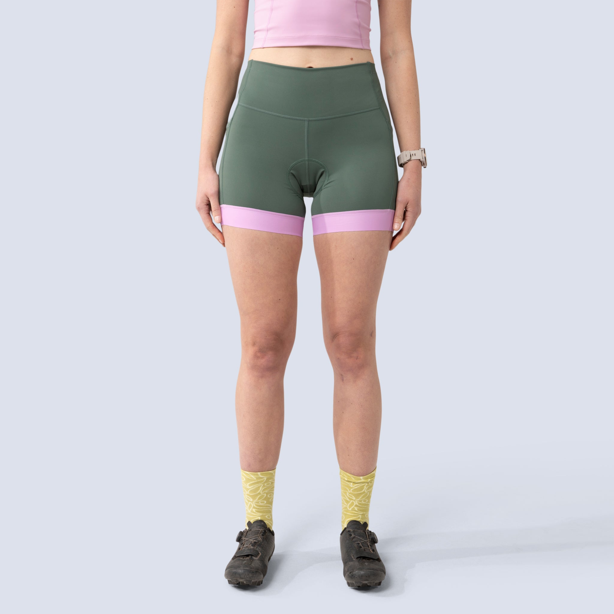 [Slate Green-Alpenglow] Eleanor Chammy in Slate Green-Alpenglow, on model front crop view