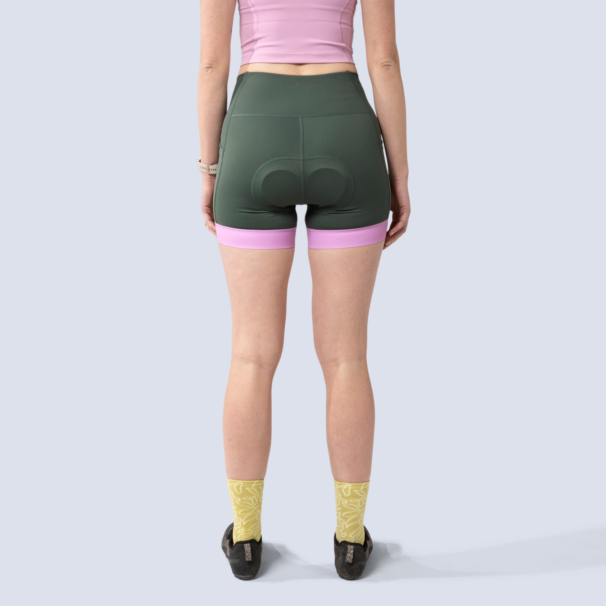 [Slate Green-Alpenglow] Eleanor Chammy in Slate Green-Alpenglow, on model back crop view