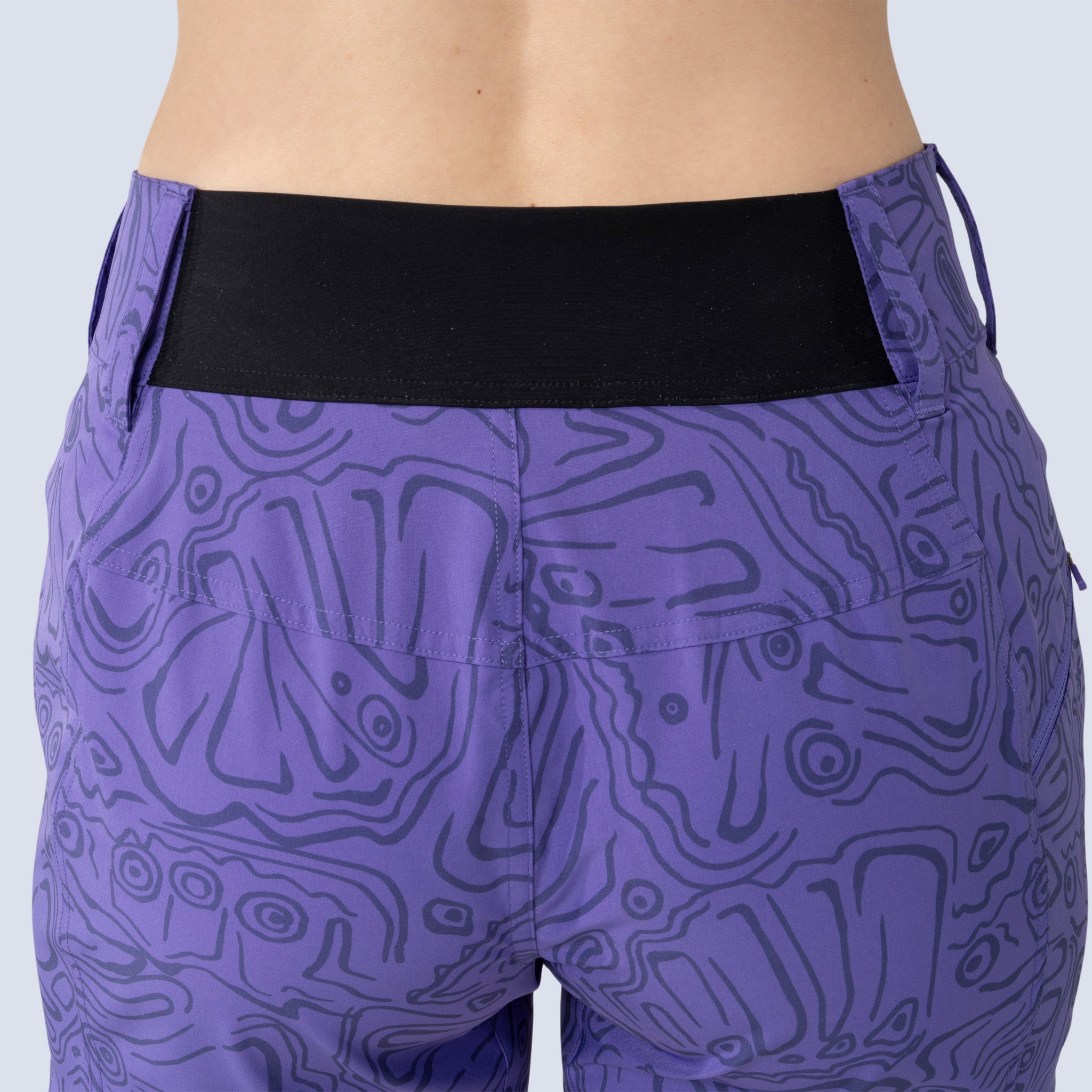 [Iris Wings] Rita Short in Iris wings, stretch waistband panel