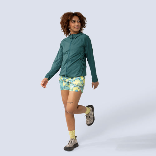 [Marble] Rita Short in marble, on model front full body view