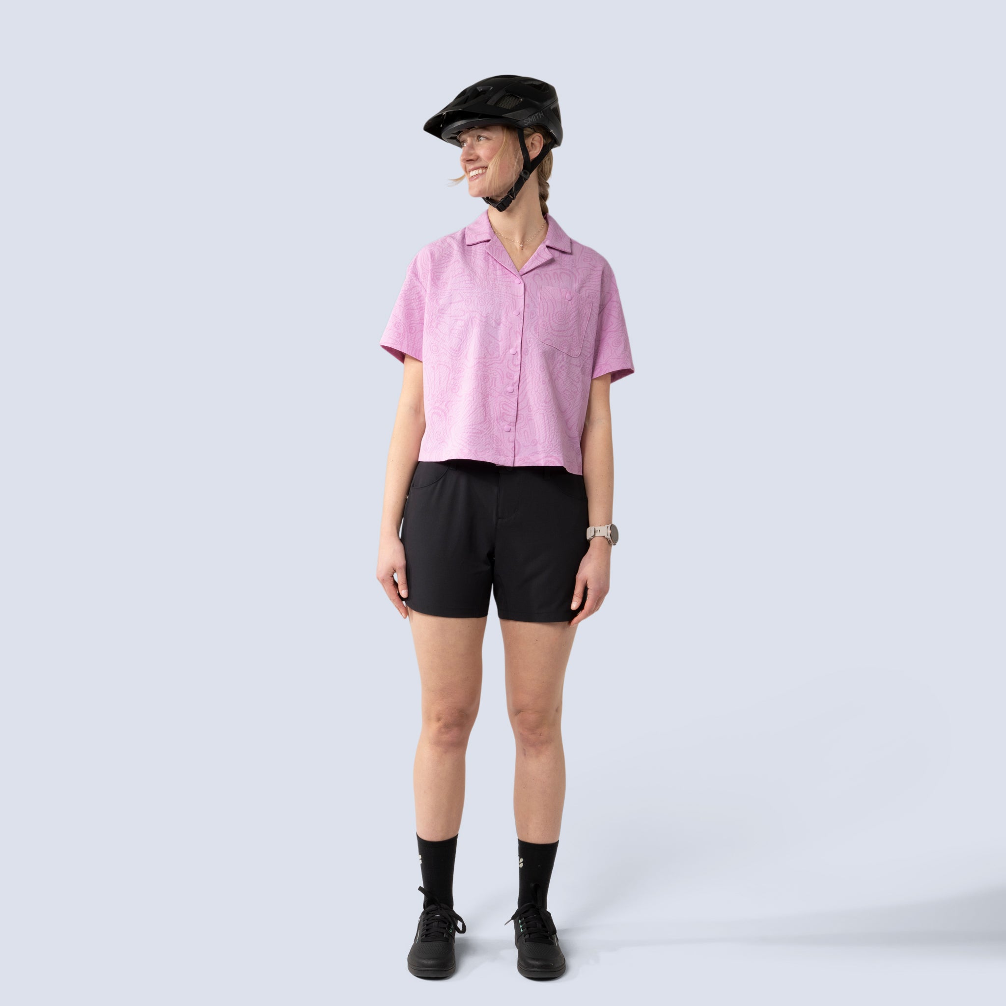 [Alpenglow Wings] Lil Party shirt Alpenglow Wings on model front full body view